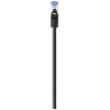 Renkforce RF-5771526 RJ45 síťové kabely, propojovací kabely CAT 6A S/FTP 0.50 m černá bez halogenů 1 ks