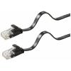 Renkforce RF-5771530 RJ45 síťové kabely, propojovací kabely CAT 6 U/UTP 0.50 m černá PVC plášť 1 ks