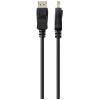 Renkforce DisplayPort kabel Konektor DisplayPort, Konektor DisplayPort 2.00 m černá UHD 8K @ 60 Hz Kabel DisplayPort