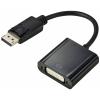 Renkforce RF-5771774 DisplayPort / DVI adaptér [1x zástrčka DisplayPort - 1x DVI zásuvka 24+5pólová] černá PVC plášť 15 cm