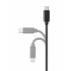 Renkforce USB kabel USB 3.2 Gen2 USB-C ® zástrčka, USB-A zástrčka 1.00 m černá kompletní stínění RF-5720404
