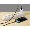 Renkforce USB kabel USB 3.2 Gen2 USB-C ® zástrčka, USB-A zástrčka 1.00 m černá kompletní stínění RF-5720404