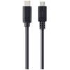 Renkforce USB kabel USB 2.0 USB-C ® zástrčka, USB Micro-B zástrčka 1.80 m černá kompletní stínění RF-5720396