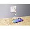 Renkforce USB kabel USB 2.0 USB-C ® zástrčka, Apple Lightning konektor 1.00 m bílá (ledový vzor) RF-5724078