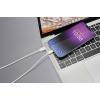 Renkforce USB kabel USB 2.0 USB-C ® zástrčka, Apple Lightning konektor 1.00 m bílá (ledový vzor) RF-5724078