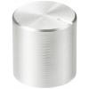 TRU COMPONENTS TC-11613912 otočný knoflík s označením stříbrná (Ø x v) 13 mm x 13 mm hliník, plast 1 ks