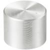 TRU COMPONENTS TC-11613868 otočný knoflík s označením stříbrná (Ø x v) 17 mm x 13 mm hliník, plast 1 ks
