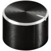 TRU COMPONENTS TC-11613856 otočný knoflík s označením černá (Ø x v) 15 mm x 10 mm hliník, plast 1 ks