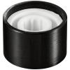 TRU COMPONENTS TC-11613856 otočný knoflík s označením černá (Ø x v) 15 mm x 10 mm hliník, plast 1 ks