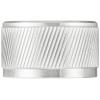 TRU COMPONENTS TC-11613820 otočný knoflík s označením stříbrná (Ø x v) 30 mm x 17 mm hliník 1 ks