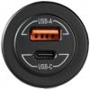 VOLTCRAFT Automobilová vestavná USB zásuvka s Power Delivery, 60 W 12/24 V