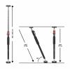 TOOLCRAFT podpěrná tyč Nastavení délky: 600 - 1000 mm Max.nosnost: 60 kg