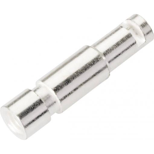 Schnepp KP 2400 zdířka pro banánek zásuvka, rovná Ø pin: 2.4 mm stříbrná 1 ks
