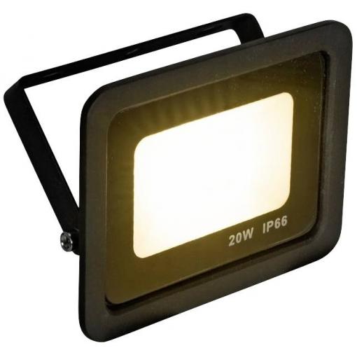 Eurolite FL-20 51915010 venkovní reflektor Energetická třída (EEK2021): F (A - G) 20 W Barvy světla (LED svítidlo): teplá bílá