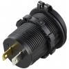 VOLTCRAFT Dvojitá USB zásuvka 12 - 24 V, 4,8 A, s ochranným krytem 12/24 V
