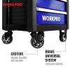 WorkPro WP209074 7-dílný dílenský vozík se 193 nástroji