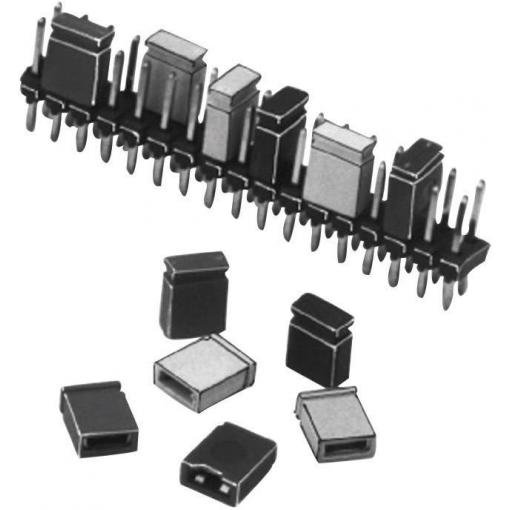 W & P Products 165-101-30-00 165-101-30-00 zkratovací můstek Rastr (rozteč): 2.54 mm Počet kontaktů v řadě:2 Množství: 1 ks