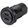 VOLTCRAFT Dvojitá zásuvka USB-C® 9 V - 30 V - 60 W Proudová zatížitelnost (max.)=3 A 12 až 24 V/DC
