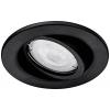Philips LED 8720169266858 Fresco LED vestavné svítidlo, GU10, 4.6 W, černá