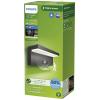Philips LED Bustan 8720169257399 venkovní nástěnné LED osvětlení s PIR detektorem LED 3.8 W antracitová