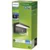 Philips LED Bustan 8720169257412 venkovní nástěnné LED osvětlení s PIR detektorem LED 3.8 W antracitová
