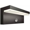 Philips LED Bustan 8720169257412 venkovní nástěnné LED osvětlení s PIR detektorem LED 3.8 W antracitová