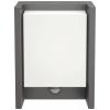 Philips LED Arbour 8720169263833 venkovní nástěnné LED osvětlení s PIR detektorem LED 3.8 W antracitová