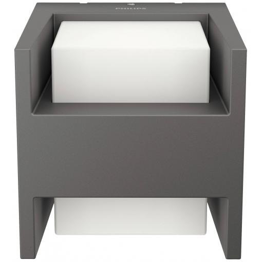 Philips LED Arbour 8720169263857 venkovní nástěnné LED osvětlení LED 3.8 W antracitová