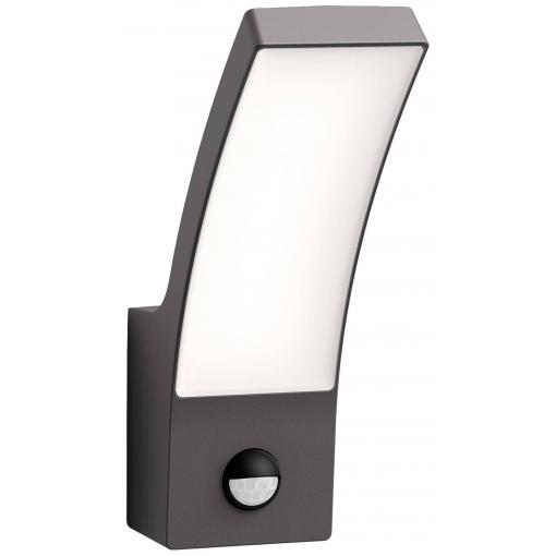 Philips LED Splay 8720169263819 venkovní nástěnné LED osvětlení s PIR detektorem LED 3.8 W antracitová