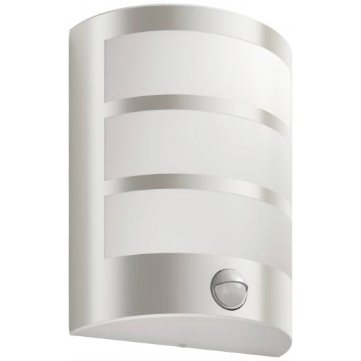Philips LED Python 8720169263772 venkovní nástěnné LED osvětlení s PIR detektorem LED 3.8 W nerezová ocel
