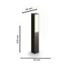 Philips LED Stratosphere 8720169257351 LED světlo do objímky LED 3.8 W antracitová