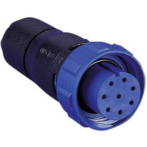 Bulgin PX0410/02S/5560 kulatý faston, 1 ks