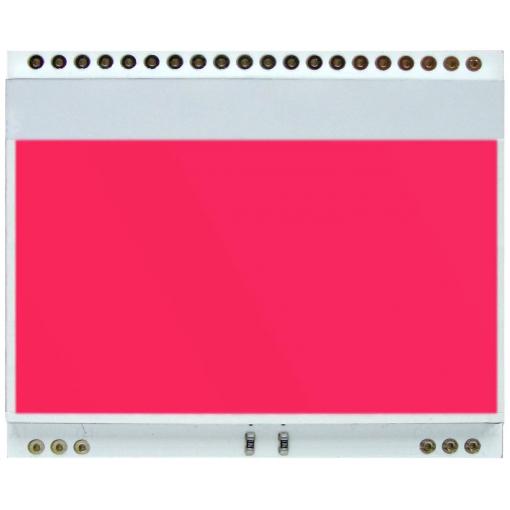 Display Elektronik podsvícení displeje červená