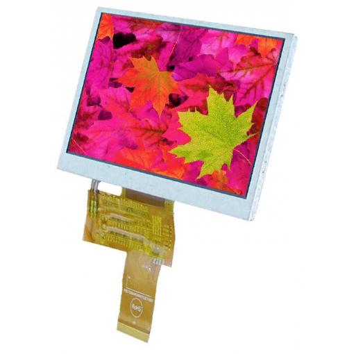 Display Elektronik grafický displej bílá 480 x 272 Pixel (š x v x h) 105.50 x 67.20 x 2.95 mm