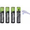 VOLTCRAFT VC-AAA400USB USB-C® akumulátor Li-Ion 400 mAh 1.5 V 4 ks