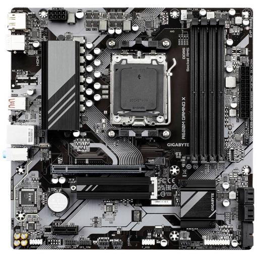Gigabyte A620M GAMING X Základní deska Socket (PC) AMD AM5 Tvarový faktor Micro-ATX Čipová sada základní desky AMD® A620