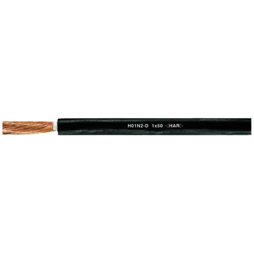 HELU 31034-1000 kabel pro svařování H01N2-E 1 x 25 mm² černá 1000 m