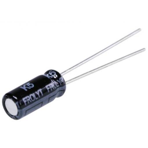 Frolyt E-RF3005 elektrolytický kondenzátor radiální 5 mm 220 µF 35 V 20 % (Ø x d) 10 mm x 12.7 mm 1 ks