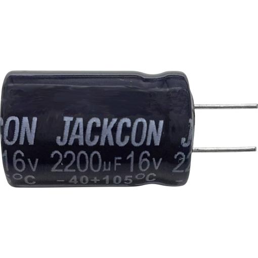 subminiaturní elektrolytický kondenzátor radiální 7.5 mm 2200 µF 35 V 20 % (Ø x v) 16.5 mm x 32 mm 1 ks