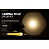 ArmyTek Dobermann Pro White LED kapesní svítilna, napájeno akumulátorem, 1400 lm, 114 g