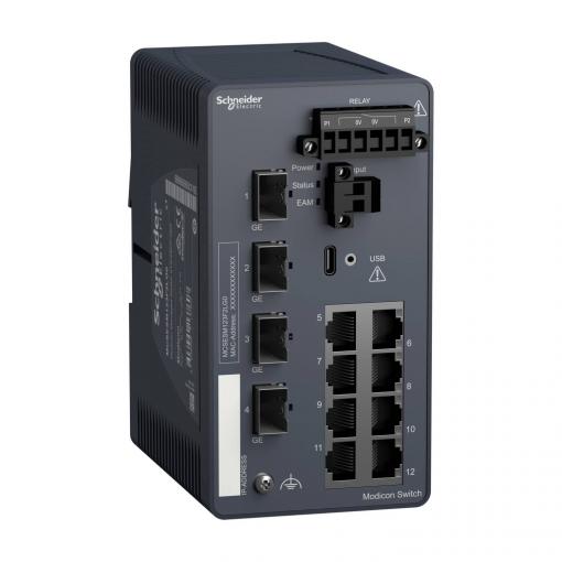 Schneider Electric MCSESM123F2LG0 síťový switch