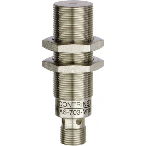 Contrinex indukční senzor přiblížení M18 zarovnaná PNP DW-AS-703-M18-002