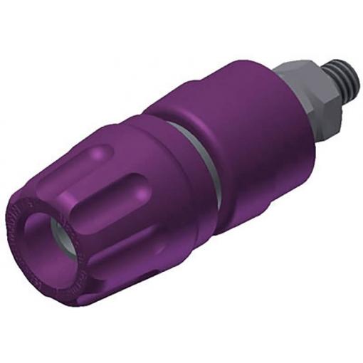 Hirschmann Test & Measurement PKI 10 A pólová svorka fialová 35 A 1 ks