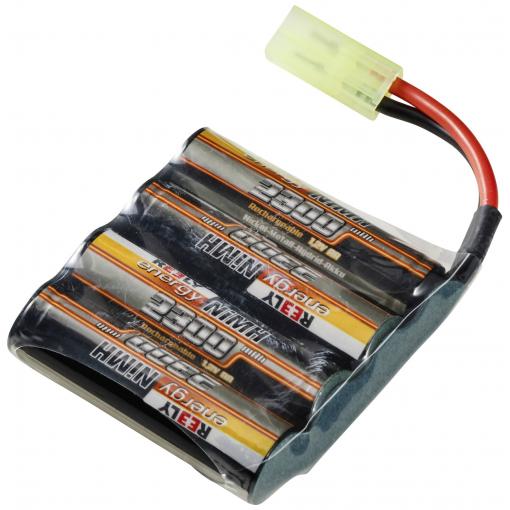 Reely akupack NiMH (modelářství) 4.8 V 2300 mAh Počet článků: 4 AA Side by Side mini Tamiya