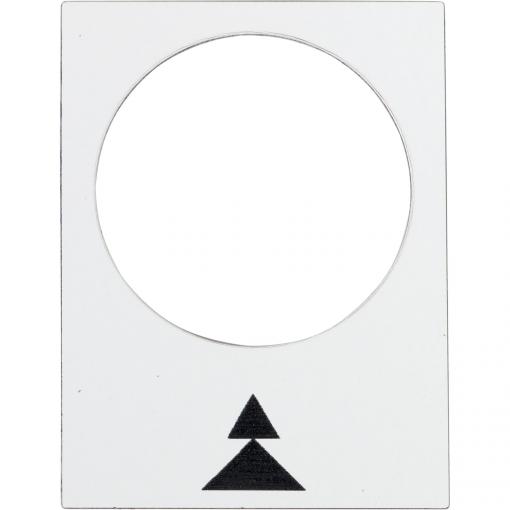 Schneider Electric ZB2BY4909 vkládací štítek 10 ks