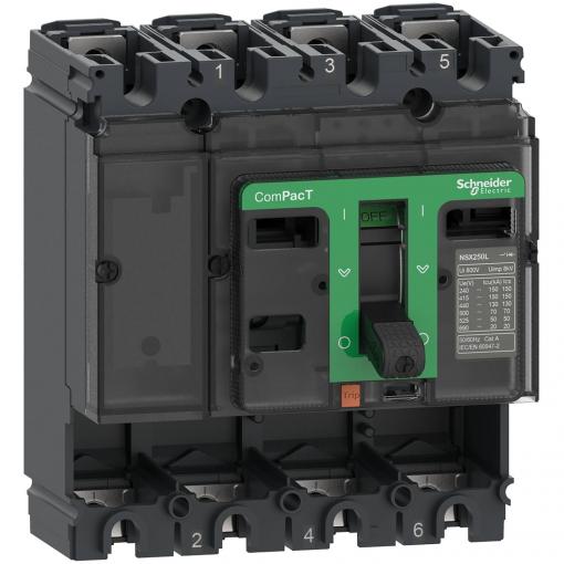 Schneider Electric C25N4 výkonový vypínač 1 ks