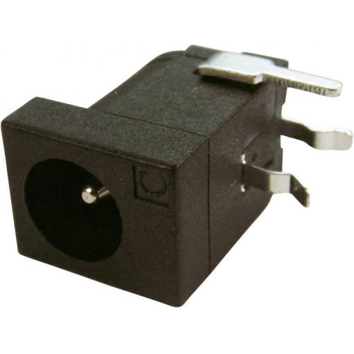 Cliff DC-10LP nízkonapěťový konektor zásuvka, vestavná horizontální 4 mm 2.1 mm 1 ks