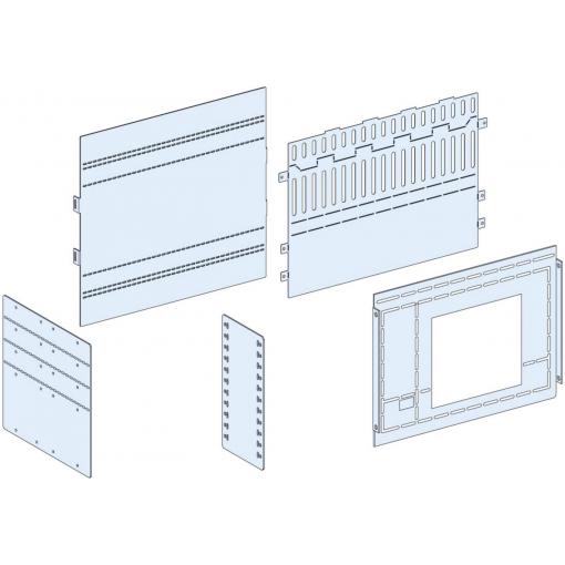Schneider Electric LVS04861 PrismaSeT-P, kryt, přední konektory, MasterPacT MTZ2 08-32 Příslušenství pro malé rozvodnice 1 ks