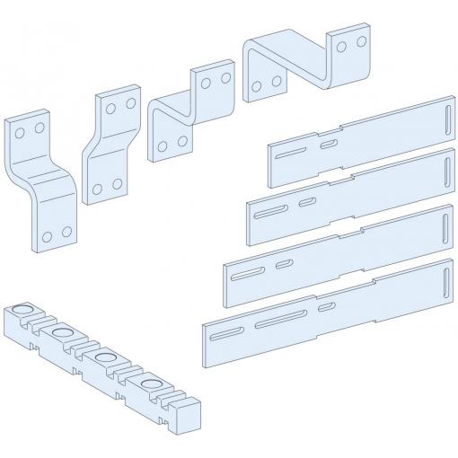 Schneider Electric LVS04482 Prizmatický kryt-P, spojení, Compact INV630B-1600A, 3pólová, pevná montáž, s vertikální přípojnicí Linergy LGY Příslušenství pro