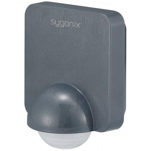 Sygonix SY-5836536 montáž na zeď detektor pohybu PIR 360 ° relé tmavě šedá IP54